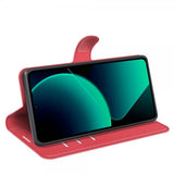 Xiaomi 13T/13T Pro Etui Litchi Rød