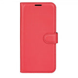 Xiaomi 13T/13T Pro Etui Litchi Rød