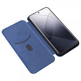 Xiaomi 14 Etui Karbonfibertekstur Blå