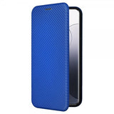 Xiaomi 14 Etui Karbonfibertekstur Blå