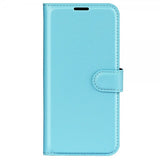 Xiaomi 14 Etui Litchi Blå
