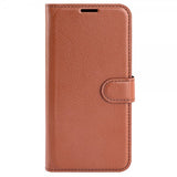 Xiaomi 14 Etui Litchi Brun