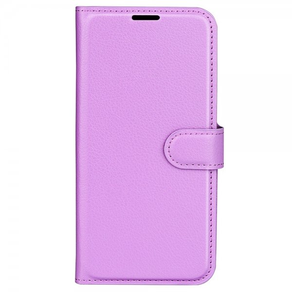 Xiaomi 14 Etui Litchi Lilla