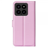 Xiaomi 14 Etui Litchi Rosa