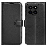 Xiaomi 14 Etui Litchi Svart