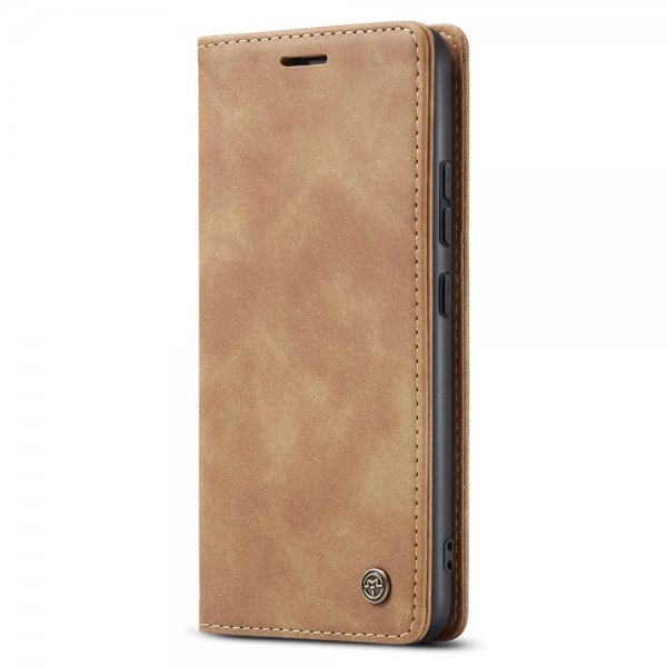CaseMe Xiaomi 14 Etui Retro Flip Brun