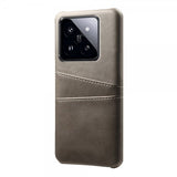 Xiaomi 14 Deksel med To Kortlommer Grå