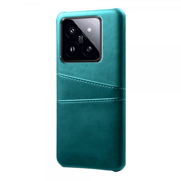 Xiaomi 14 Deksel med To Kortlommer Grønn