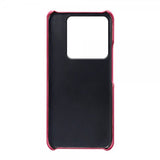 Xiaomi 14 Deksel med To Kortlommer Magenta