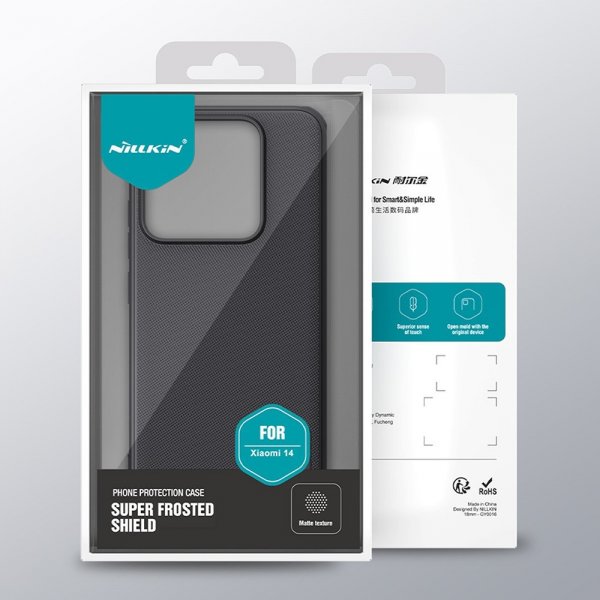 Nillkin Xiaomi 14 Deksel Super Frosted Shield Rød