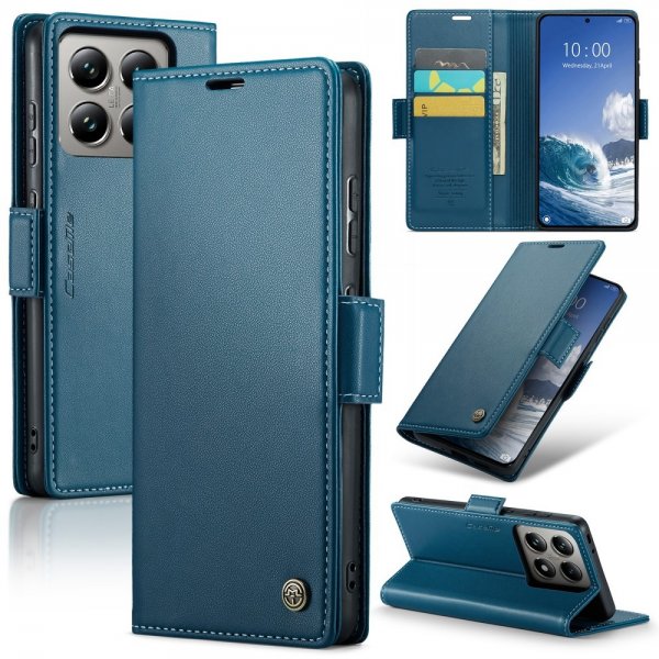 CaseMe Xiaomi 14T Etui 023 Series Blå