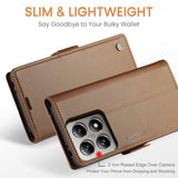 CaseMe Xiaomi 14T Etui 023 Series Brun