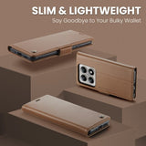 CaseMe Xiaomi 14T Etui 023 Series Brun