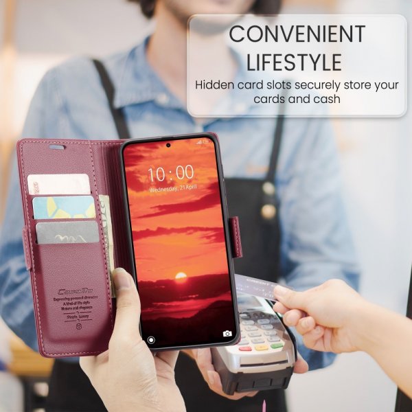 CaseMe Xiaomi 14T Etui 023 Series Rød