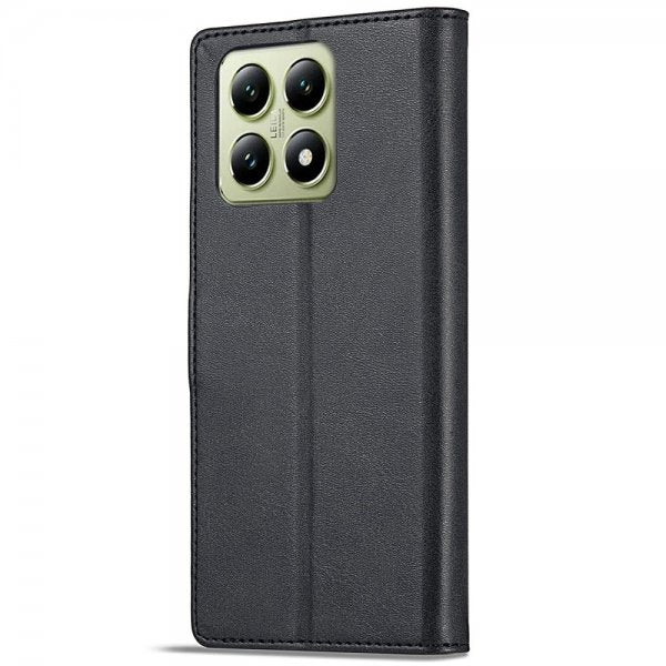 Lc.Imeeke Xiaomi 14T Etui med Kortlomme stativfunksjon Svart