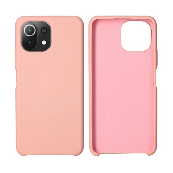 Xiaomi Mi 11 Lite Deksel Silikon Rosa