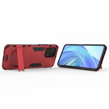 Xiaomi Mi 11 Lite Deksel Armor Stativfunksjon Rød