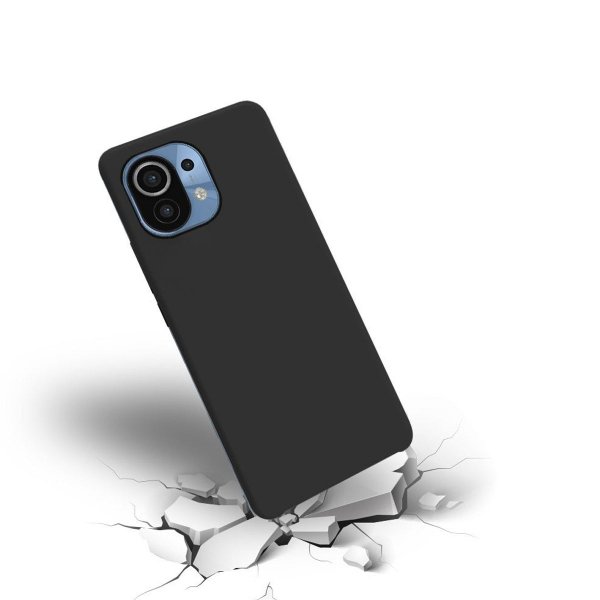 Xiaomi Mi 11 Deksel Silikon Svart