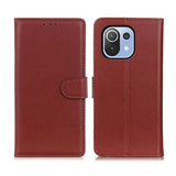 Xiaomi Mi 11 Etui med Stativ Brun