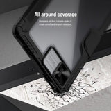 Nillkin Xiaomi Pad 6 Etui Bumper Leather Case Pro Svart