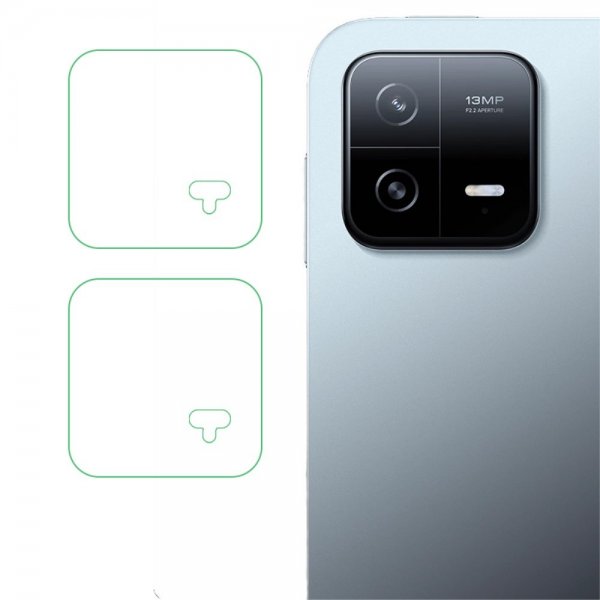 Xiaomi Pad 6 Kamerabeskytter i Herdet Glass