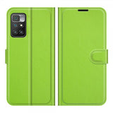 Xiaomi Redmi 10 Etui Litchi Grønn