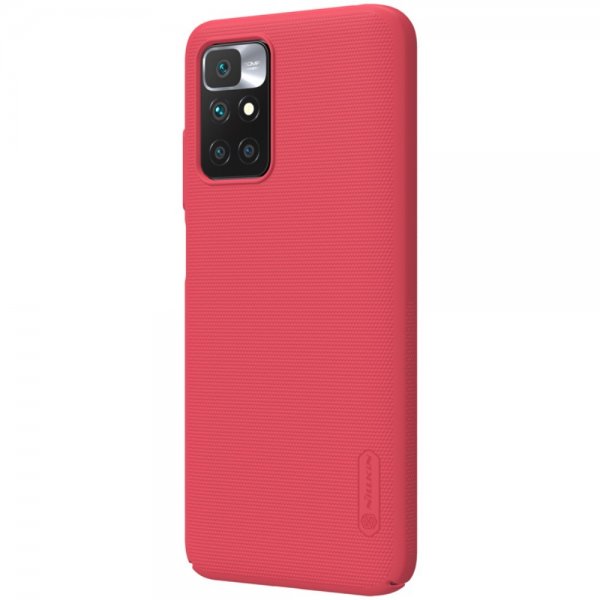Nillkin Xiaomi Redmi 10 Deksel Frosted Shield Rød