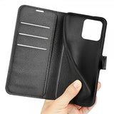 Xiaomi Redmi 10C Etui Litchi Svart