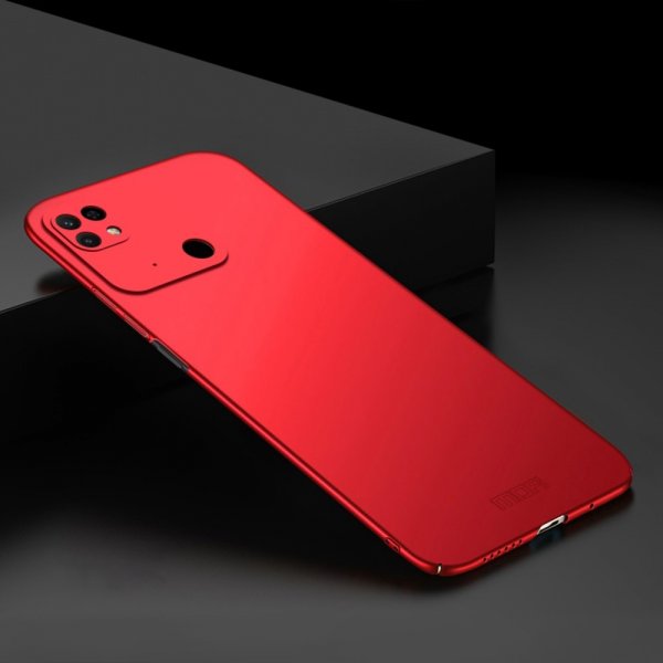 Mofi Xiaomi Redmi 10C Deksel Shield Slim Rød