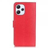 Xiaomi Redmi 12 Etui Litchi Rød
