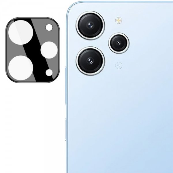 Imak Xiaomi Redmi 12 Kamerabeskytter i Herdet Glass Svart