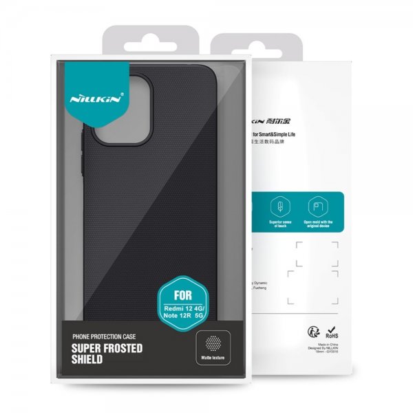 Nillkin Xiaomi Redmi 12 Deksel Frosted Shield Rød