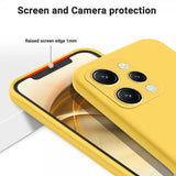 Xiaomi Redmi 12 Deksel med Stropp Silikon Gul