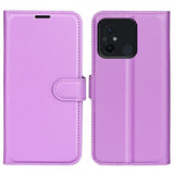 Xiaomi Redmi 12C Etui Litchi Lilla