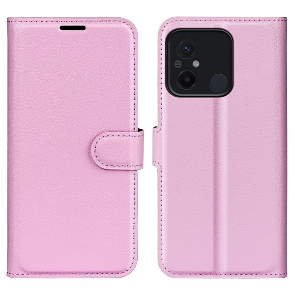 Xiaomi Redmi 12C Etui Litchi Rosa