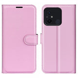 Xiaomi Redmi 12C Etui Litchi Rosa