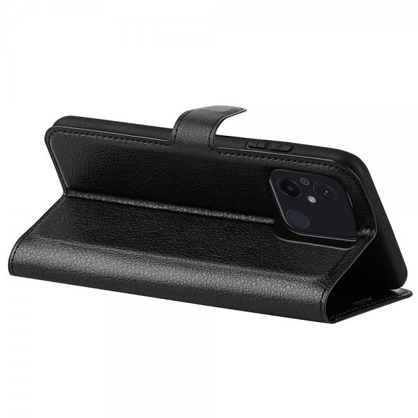 Xiaomi Redmi 12C Etui Litchi Svart