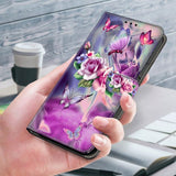 Xiaomi Redmi 12C Etui Motiv Sommerfugler Og Blomster