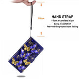Xiaomi Redmi 12C Etui Motiv Gylden Sommerfugler