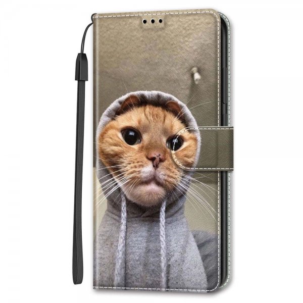 Xiaomi Redmi 12C Etui Motiv Katt i Genser