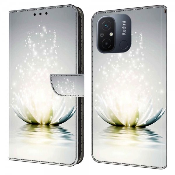 Xiaomi Redmi 12C Etui Motiv Lotus