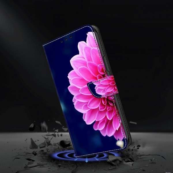 Xiaomi Redmi 12C Etui Motiv Rosa Blomst