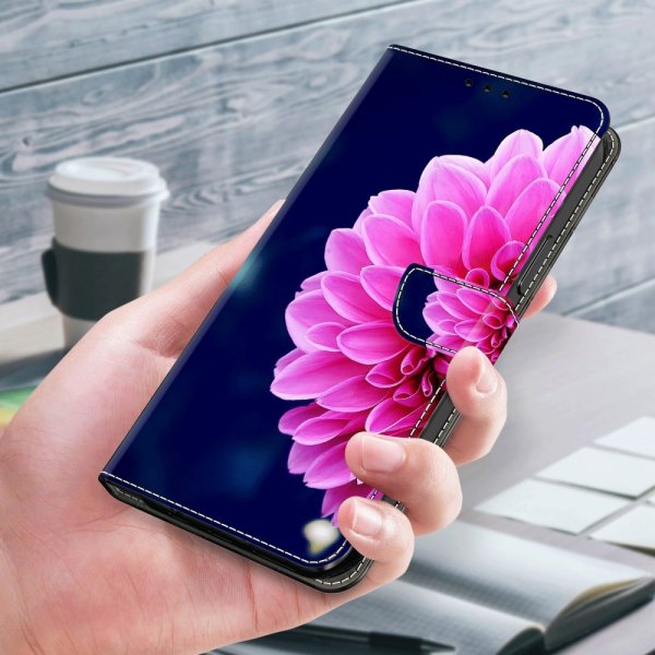 Xiaomi Redmi 12C Etui Motiv Rosa Blomst