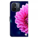 Xiaomi Redmi 12C Etui Motiv Rosa Blomst