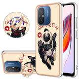Xiaomi Redmi 12C Deksel Finger Ring Motiv Give Me Five
