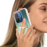 Xiaomi Redmi 12C Deksel Finger Ring Motiv Keep Smile