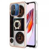 Xiaomi Redmi 12C Deksel Finger Ring Motiv Radio