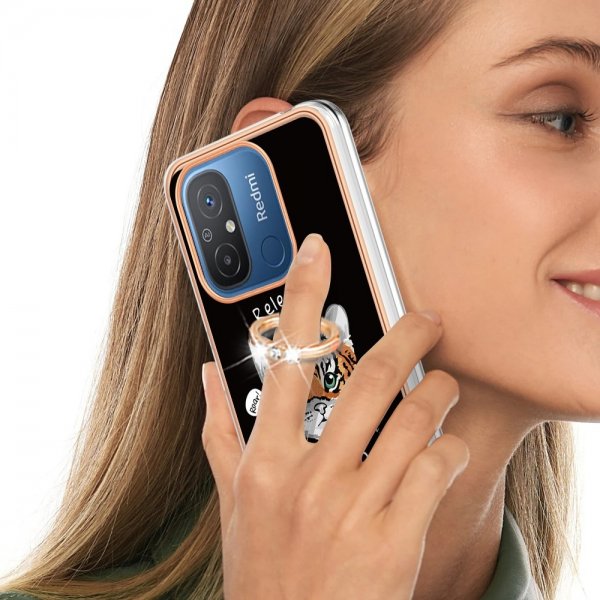 Xiaomi Redmi 12C Deksel Finger Ring Motiv Release Your Little Wild