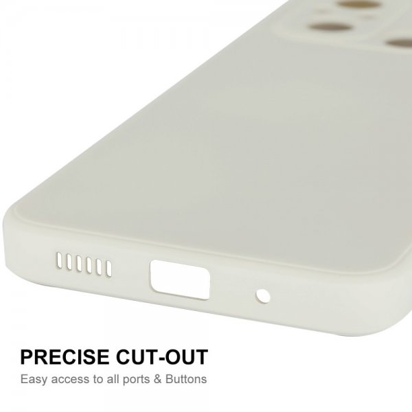 ENKAY Xiaomi Redmi 12C Deksel Silikon Beige