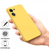 Xiaomi Redmi 13C Deksel med Stropp Silikon Gul